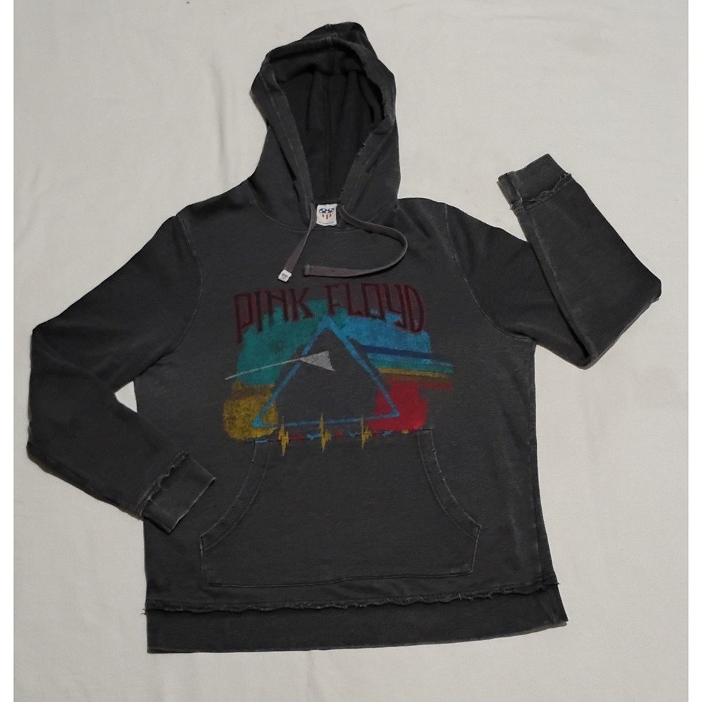 Junk Food Pink Floyd Dark Side of the Moon Prism Pullover Hoodie Sweatshirt XL